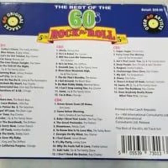The best of the 60's Rock n' Roll 5 cd box set original artists over 40 artists - Picture 2 of 12